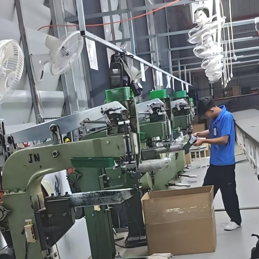 Riveting department